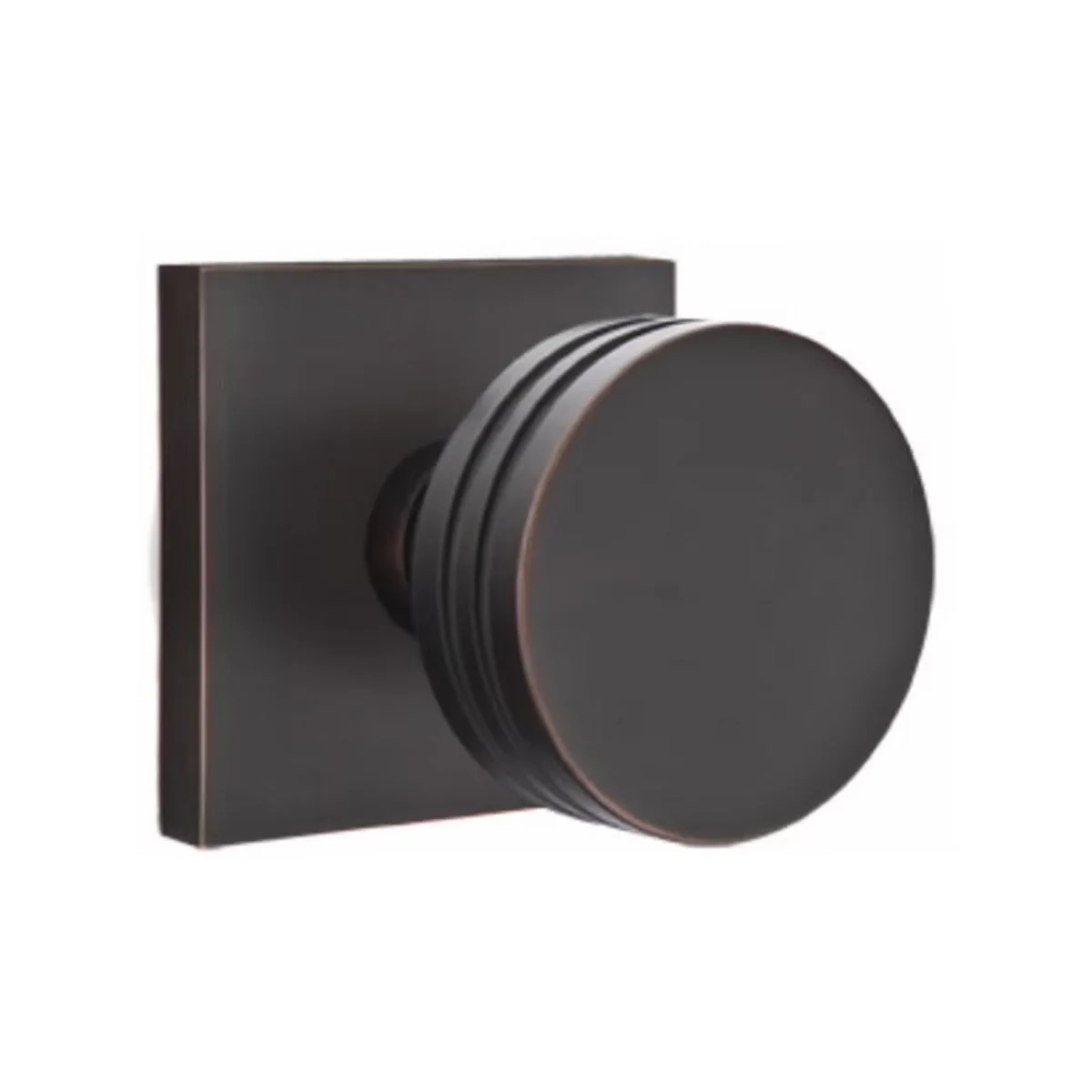 EMPOWERED MOTORIZED TOUCHSCREEN KEYPAD ENTRY SET BADEN GRIP (EMP0103) OIL RUBBED BRONZE (US10B) W/ 2-3/8