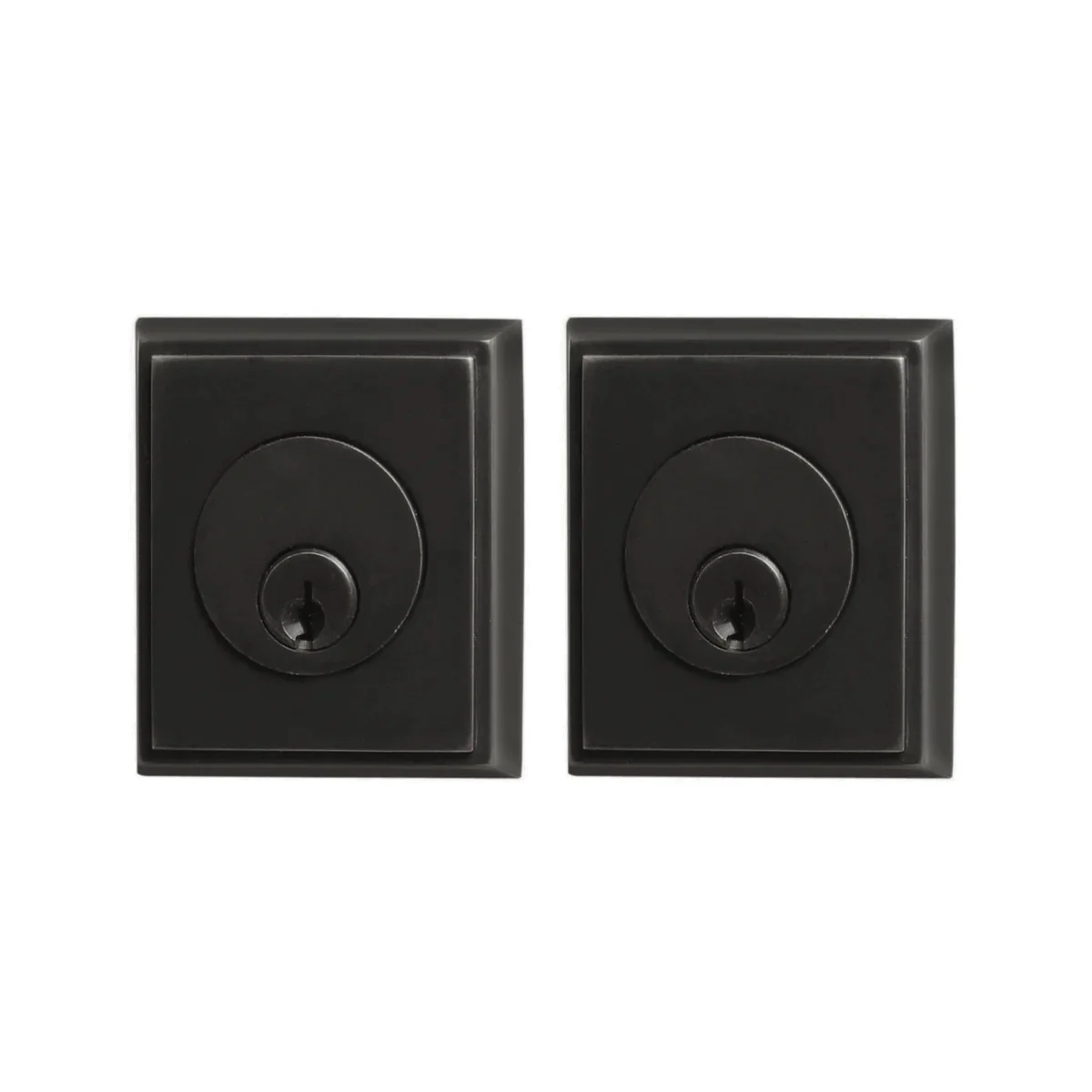 RECTANGULAR DEADBOLT WITH 2-3/8