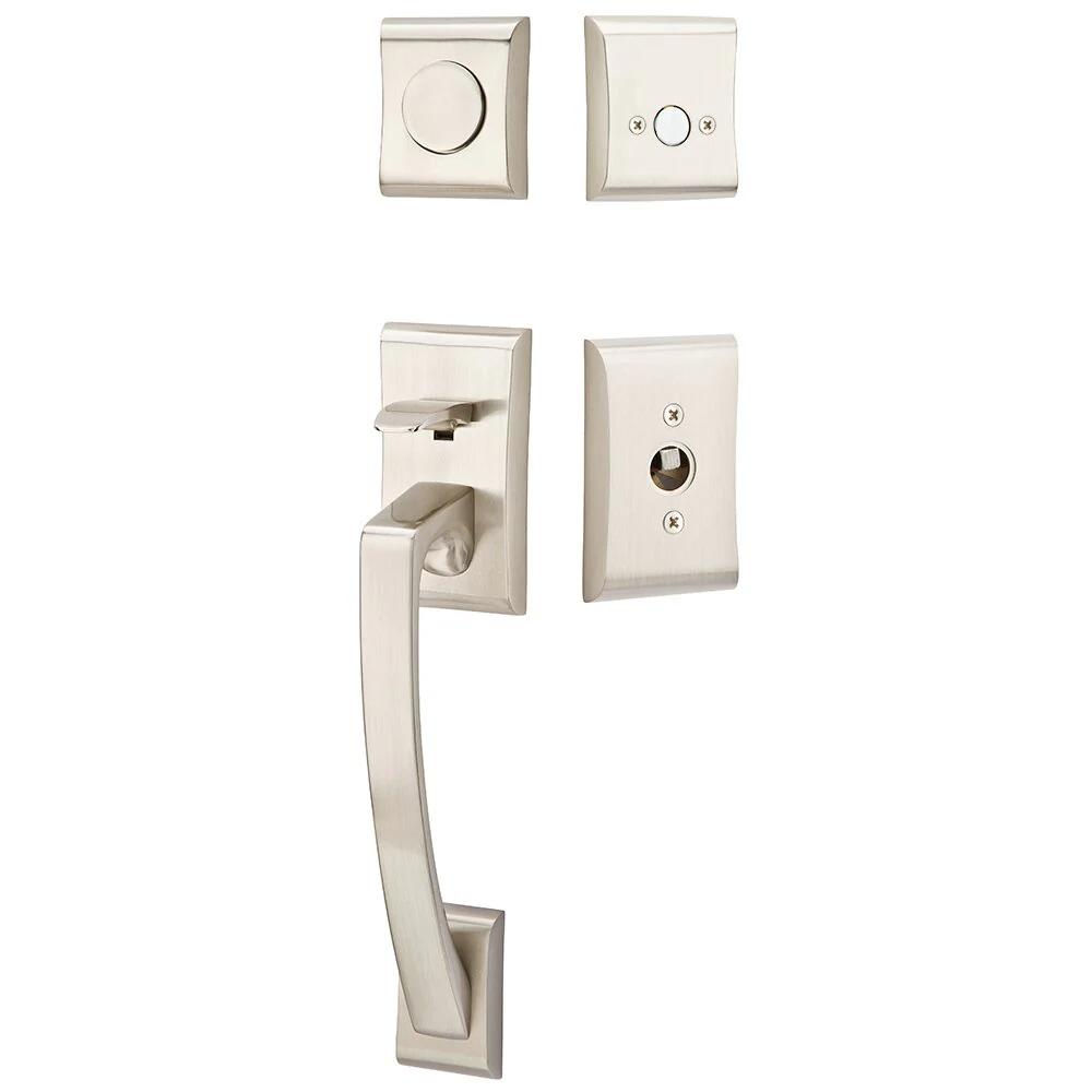 ARES SATIN NICKEL (US15) HANDLESET DUMMY [4807] W/ 2-3/8