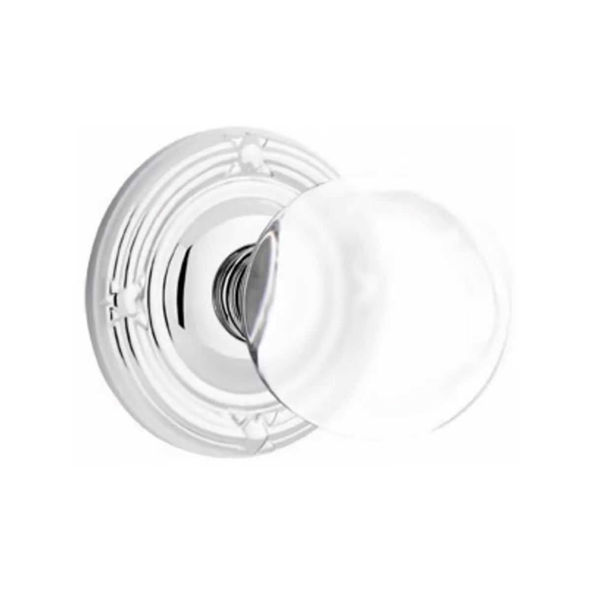 BRISTOL GLASS (BL) PASSAGE (HALL/CLOSET) KNOB WITH 2-3/8