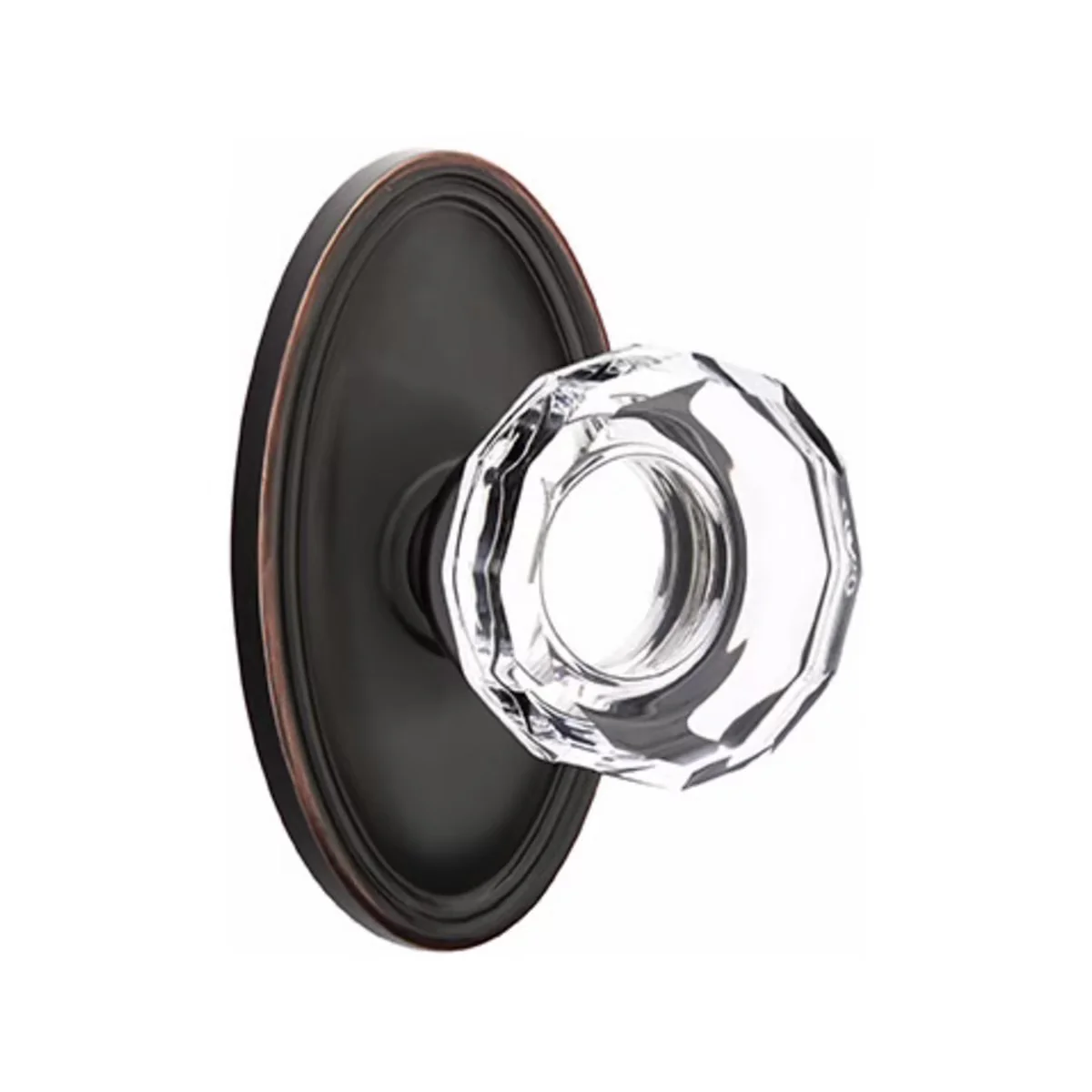 LOWELL GLASS (LW) DUMMY (PAIR) KNOB - Omega Custom Fabrication LLC