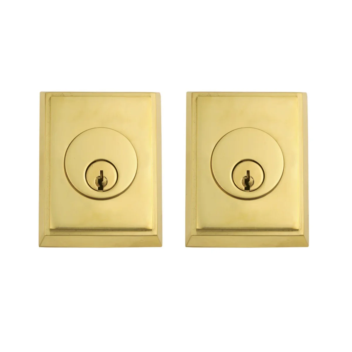 RECTANGULAR DEADBOLT WITH 2-3/8