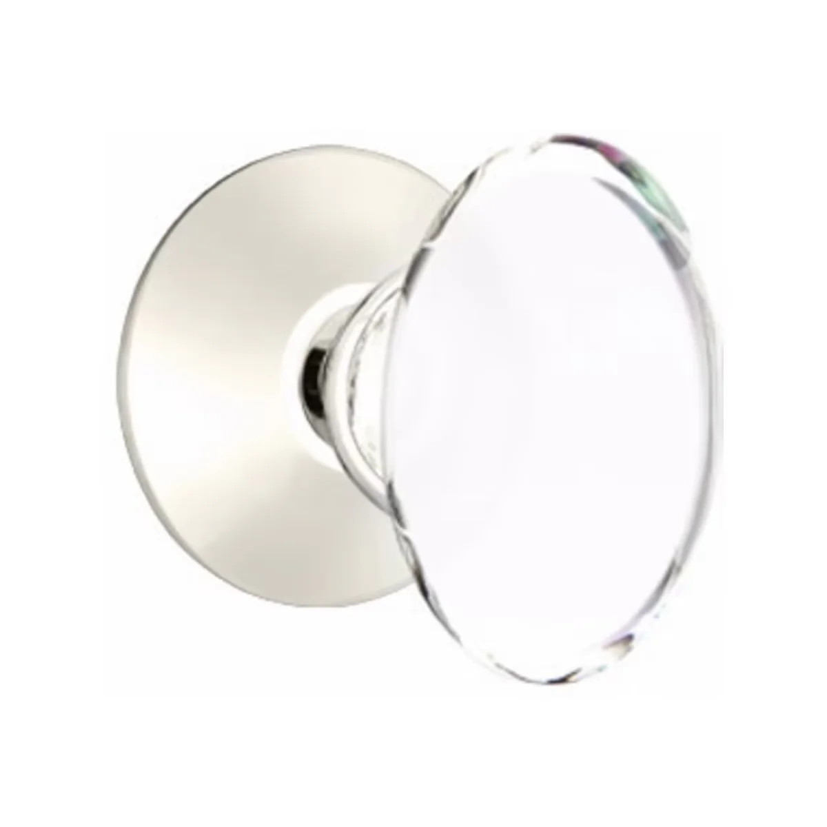 HAMPTON GLASS (HT) PASSAGE (HALL/CLOSET) KNOB WITH 2-3/8