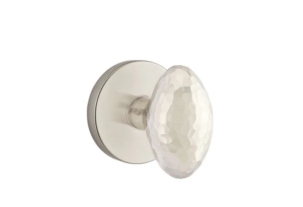 HAMMERED EGG (HE) PASSAGE (HALL/CLOSET) KNOB WITH 2-3/8