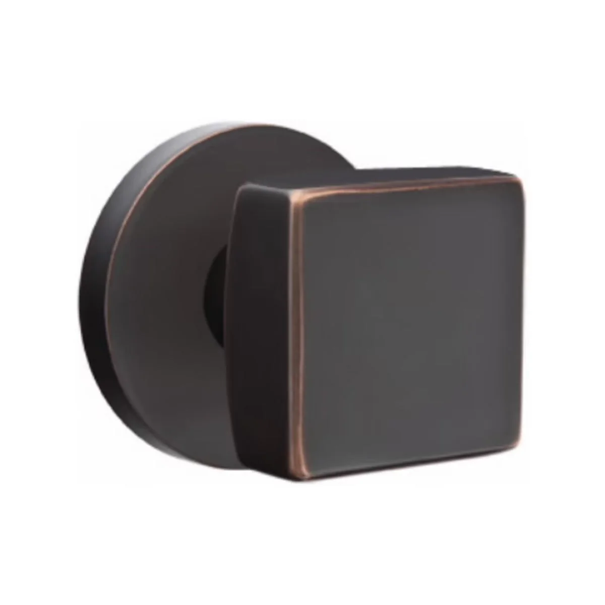 SQUARE (SQU) PRIVACY (BED/BATH) KNOB WITH 2-3/8