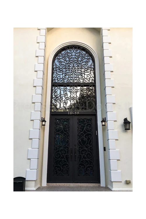 Grand Haven Iron Door - Omega Custom Fabrication LLC