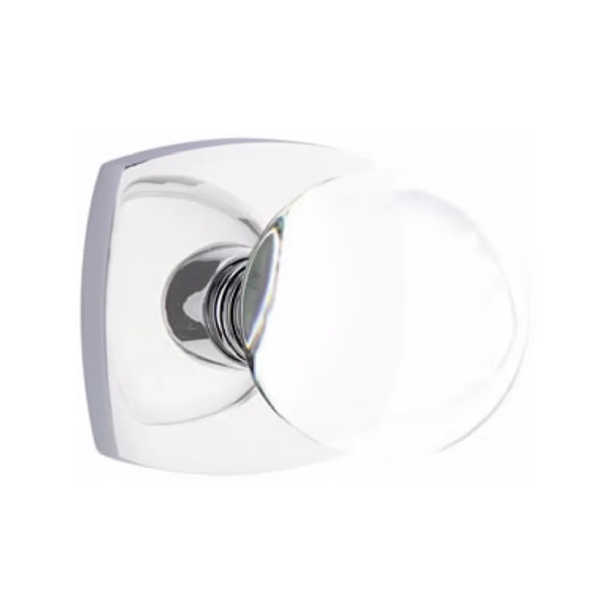 BRISTOL GLASS (BL) PASSAGE (HALL/CLOSET) KNOB WITH 2-3/8