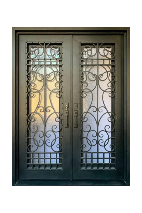 Lavalier Iron Door - Omega Custom Fabrication LLC