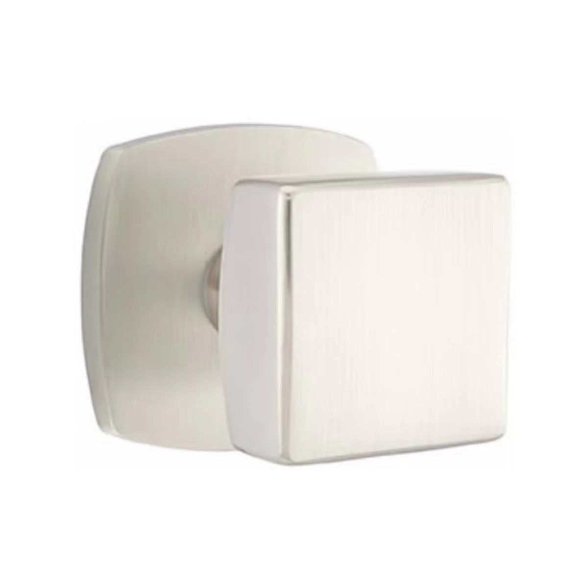 SQUARE (SQU) PRIVACY (BED/BATH) KNOB WITH 2-3/8