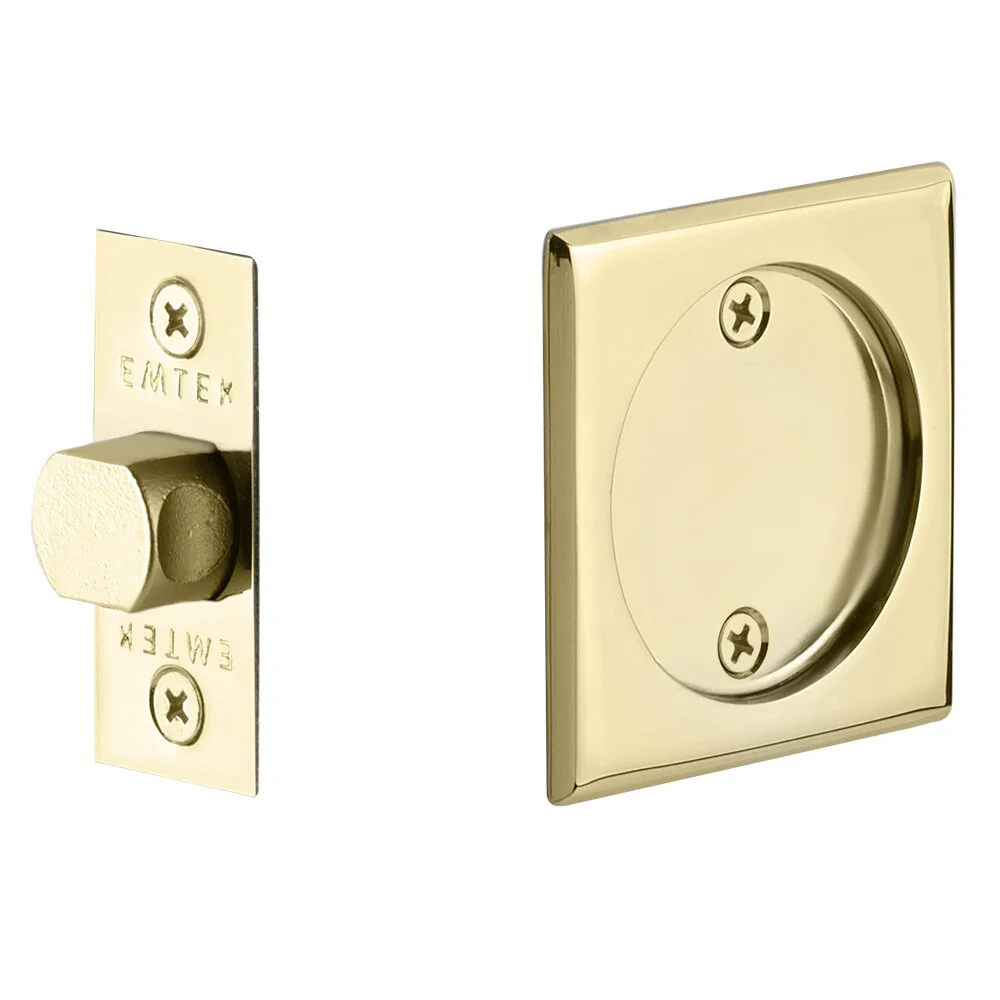 SQUARE PASSAGE (2134) POCKET DOOR TUBULAR LOCKS WITH 2-3/8