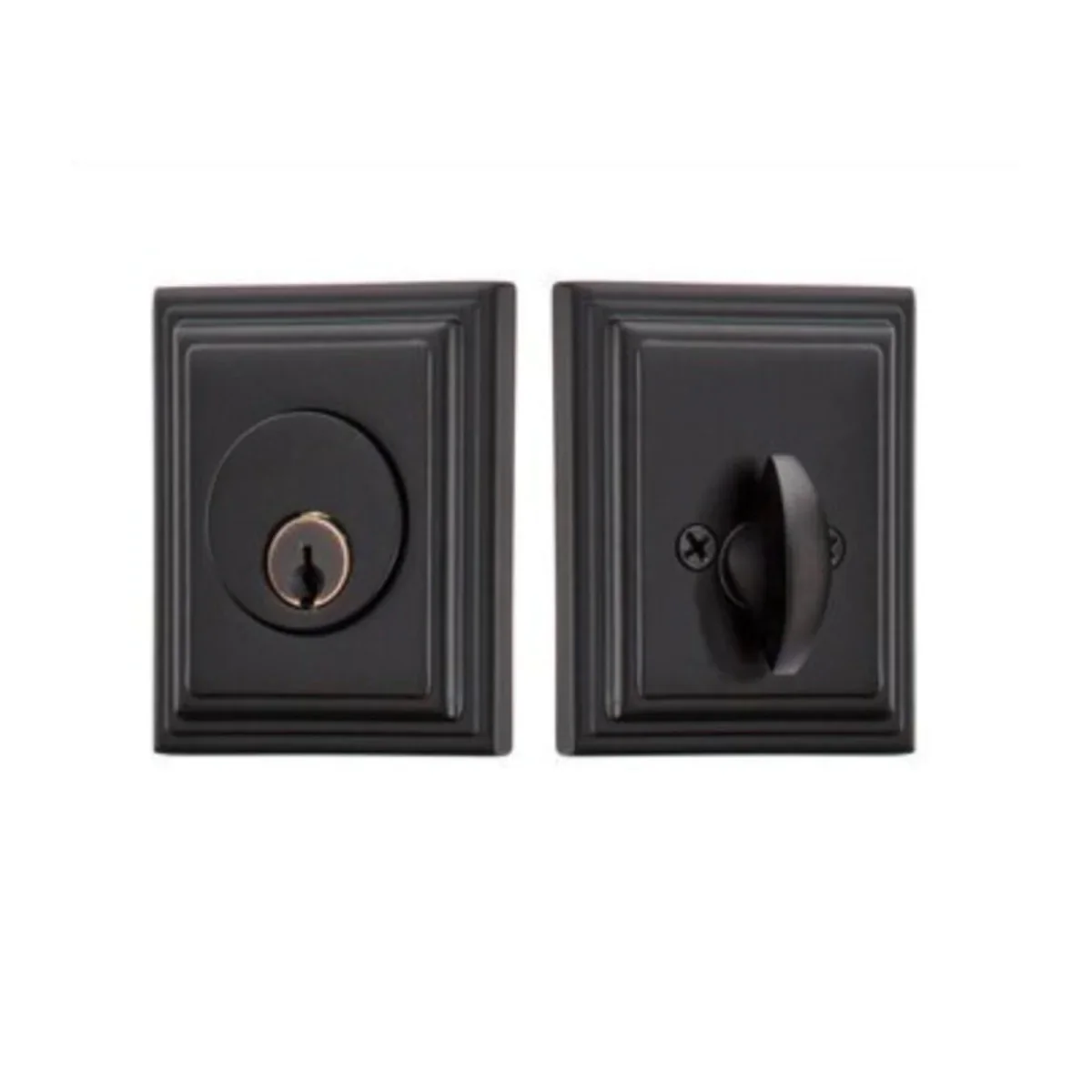 WILSHIRE DEADBOLT WITH 2-3/8
