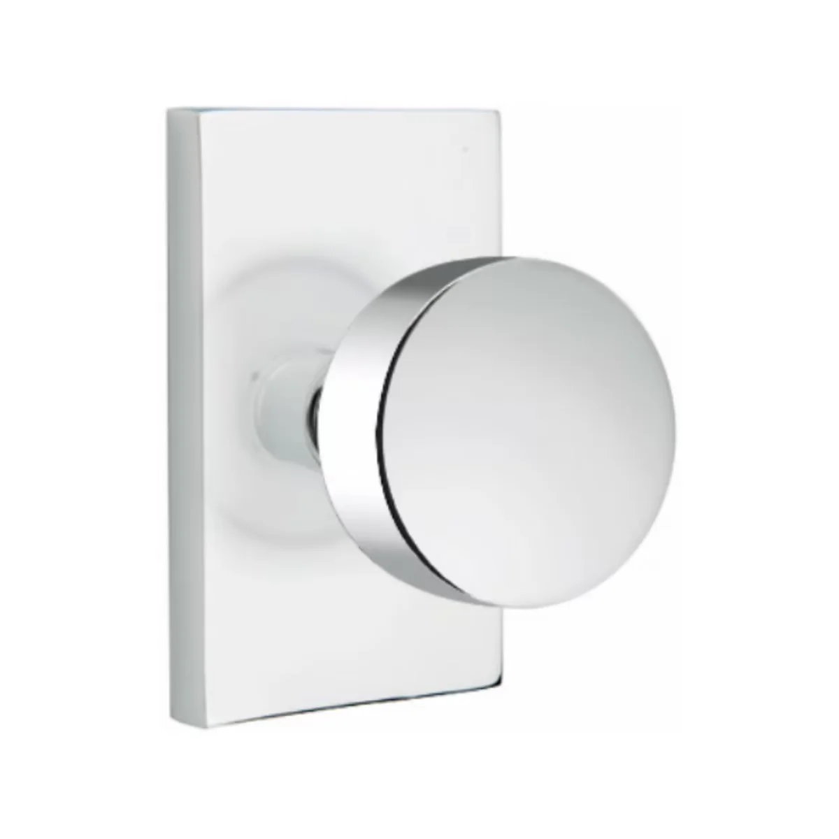 ROUND (ROU) PASSAGE (HALL/CLOSET) KNOB WITH 2-3/8