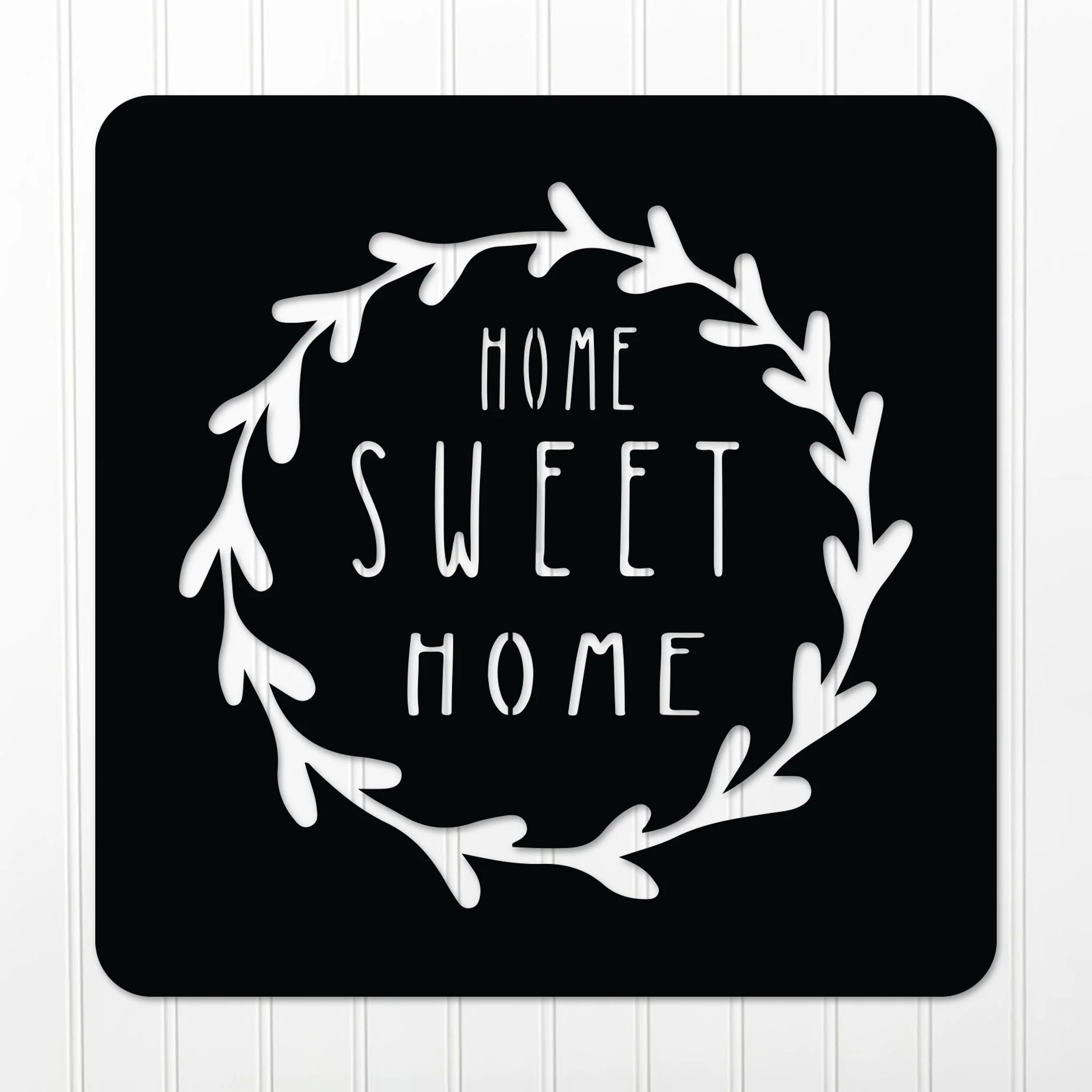 Home Sweet Home Metal Sign - Omega Custom Fabrication LLC