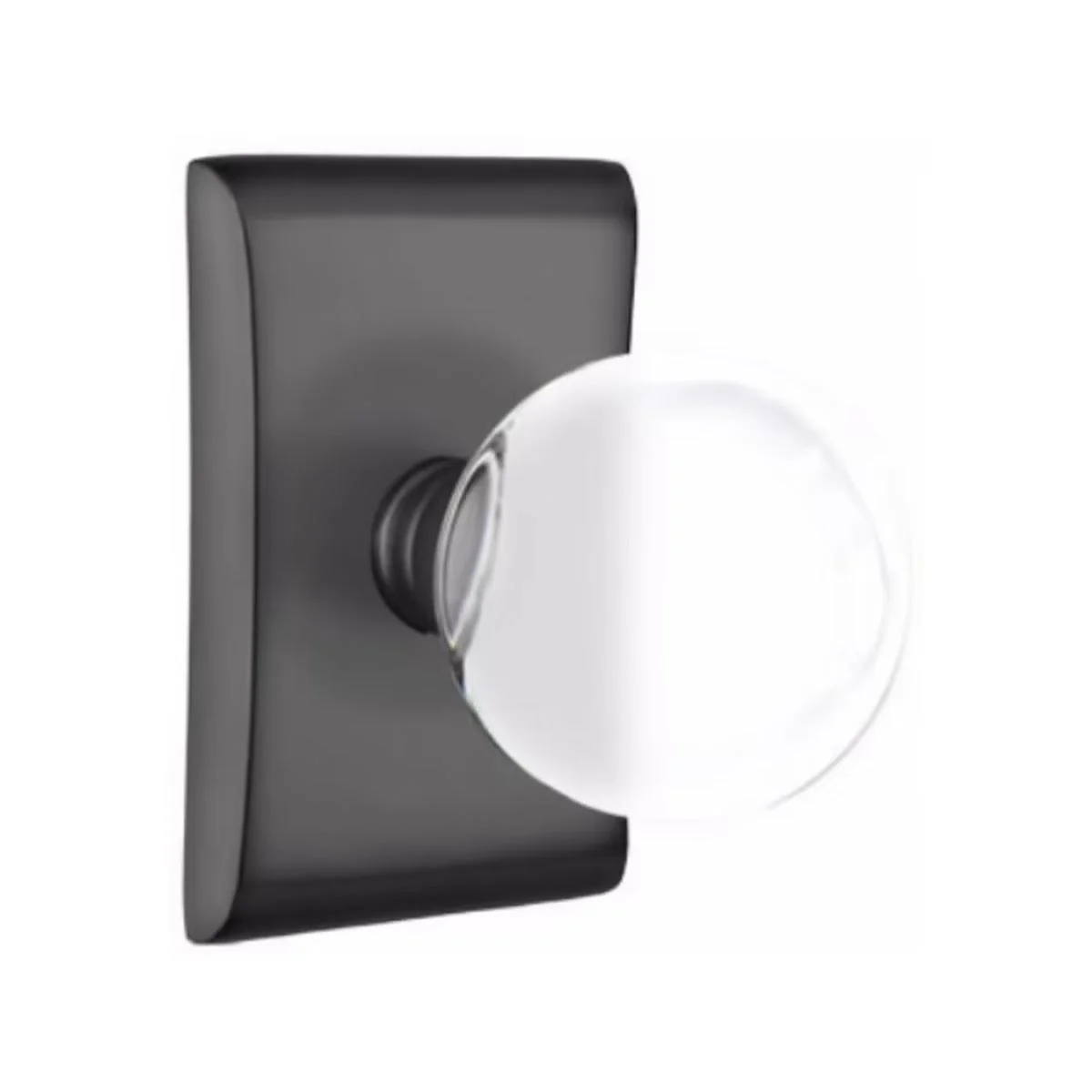 BRISTOL GLASS (BL) PRIVACY (BED/BATH) KNOB WITH 2-3/8