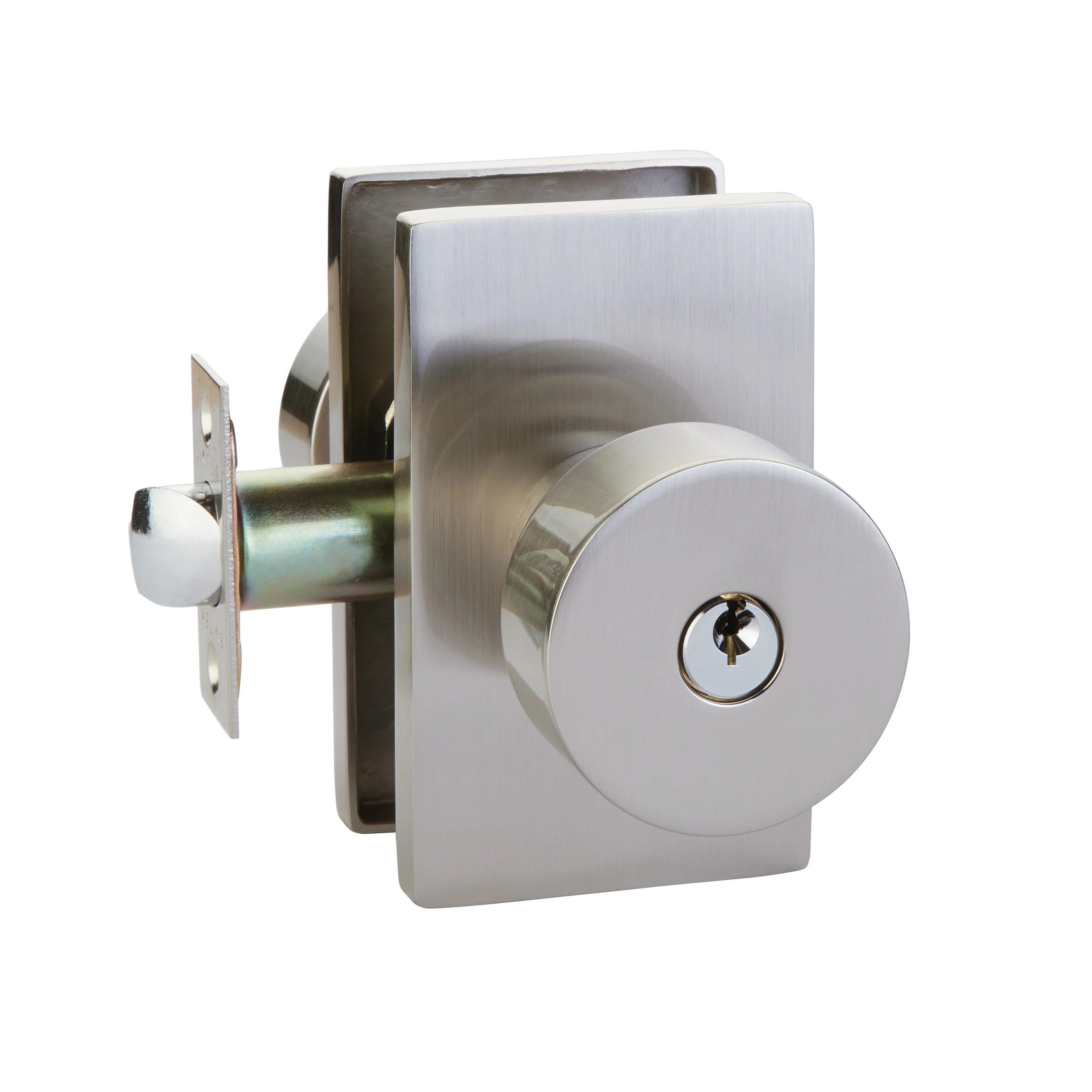 ROUND (ROU) KEY IN KNOB LOCKSET WITH 2-3/8