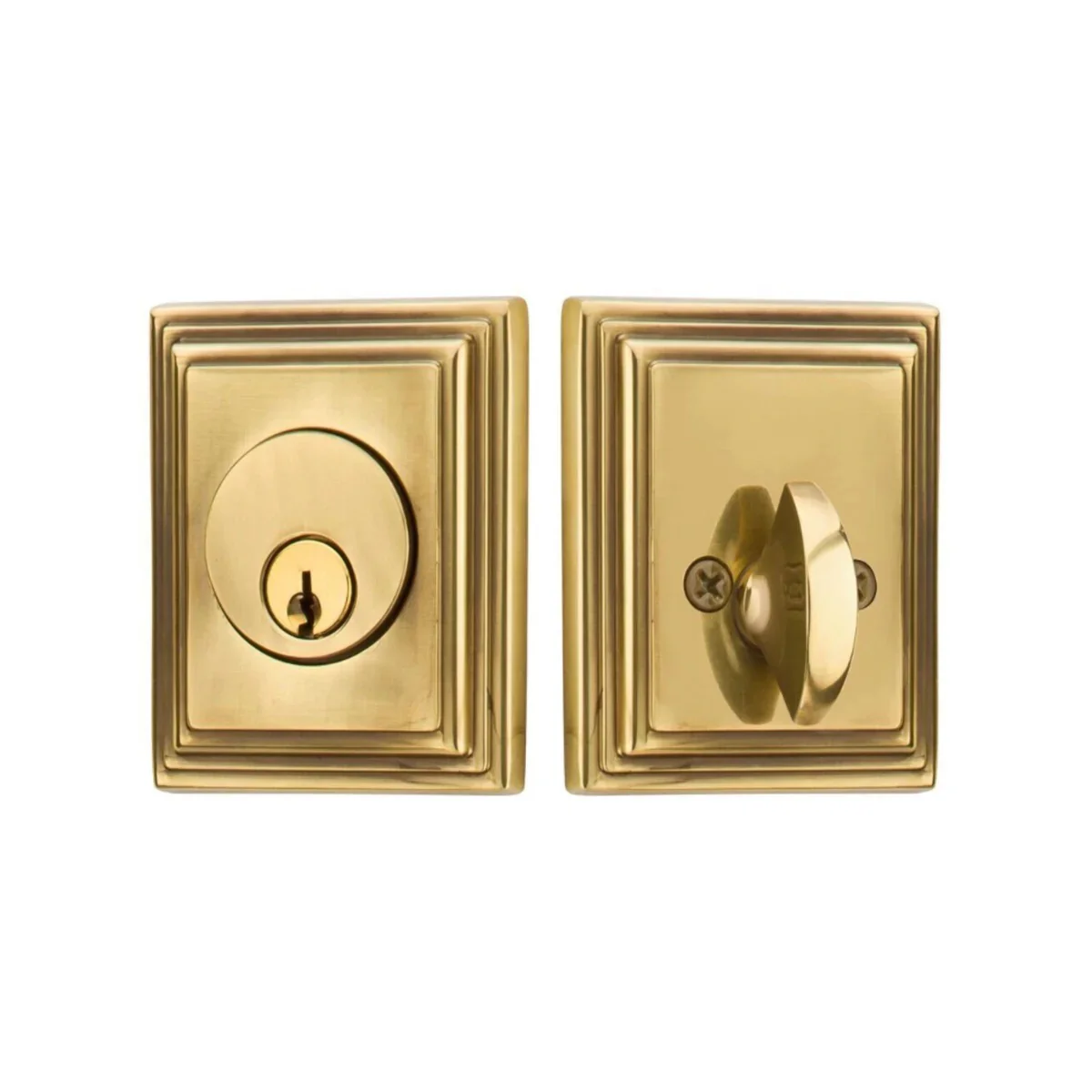 WILSHIRE DEADBOLT WITH 2-3/8