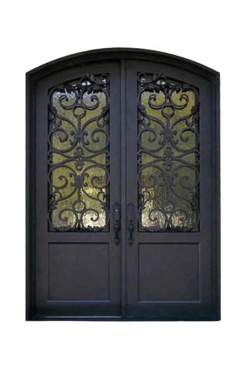 Midnight Sonata Arched Door - Omega Custom Fabrication LLC