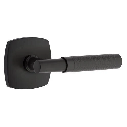 T-BAR KNURLED (TA.KN) PASSAGE (HALL/CLOSET) LEVER WITH 2-3/8