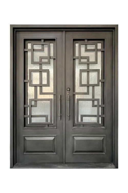 Imperial Maze Iron Door - Omega Custom Fabrication LLC