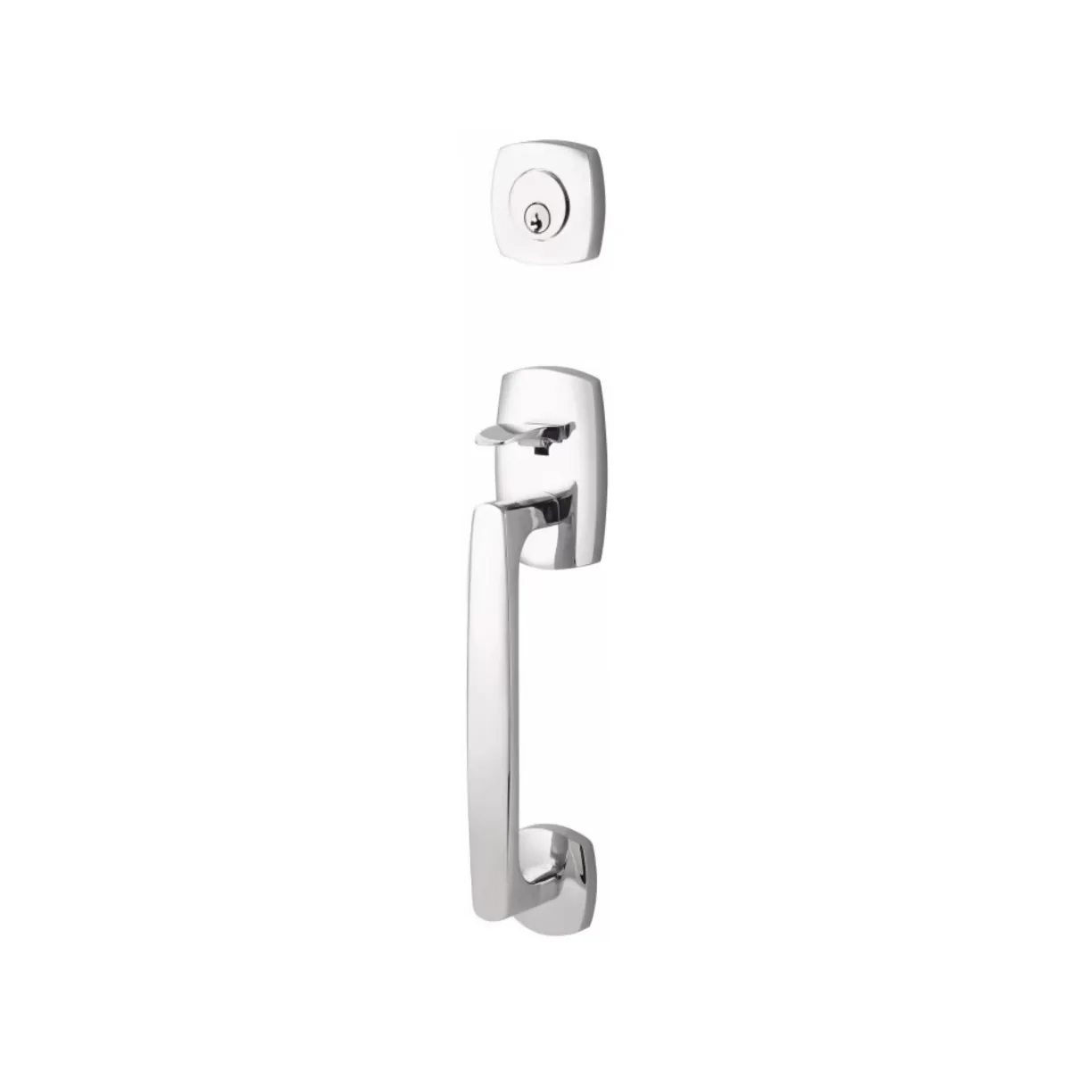 URBAN MODERN SECTIONAL POLISHED CHROME (US26) HANDLESET SINGLE-CYLINDER [4715] W/ 2-3/8