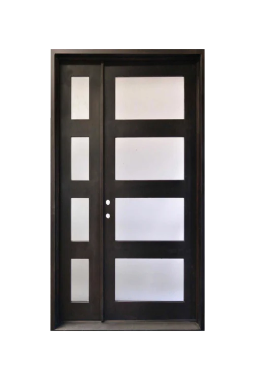 Echelon Single Iron Door - Omega Custom Fabrication LLC