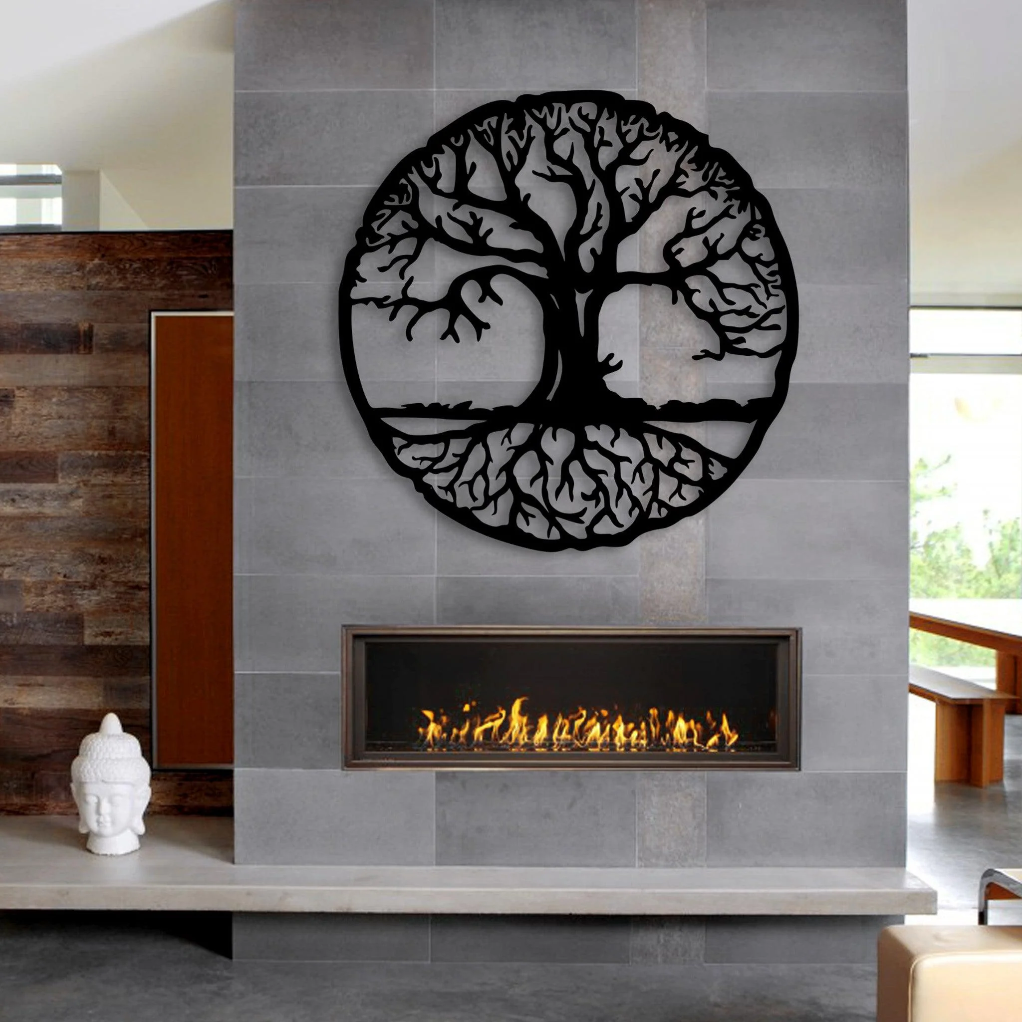 Tree of Life Metal Wall Art - Omega Custom Fabrication LLC