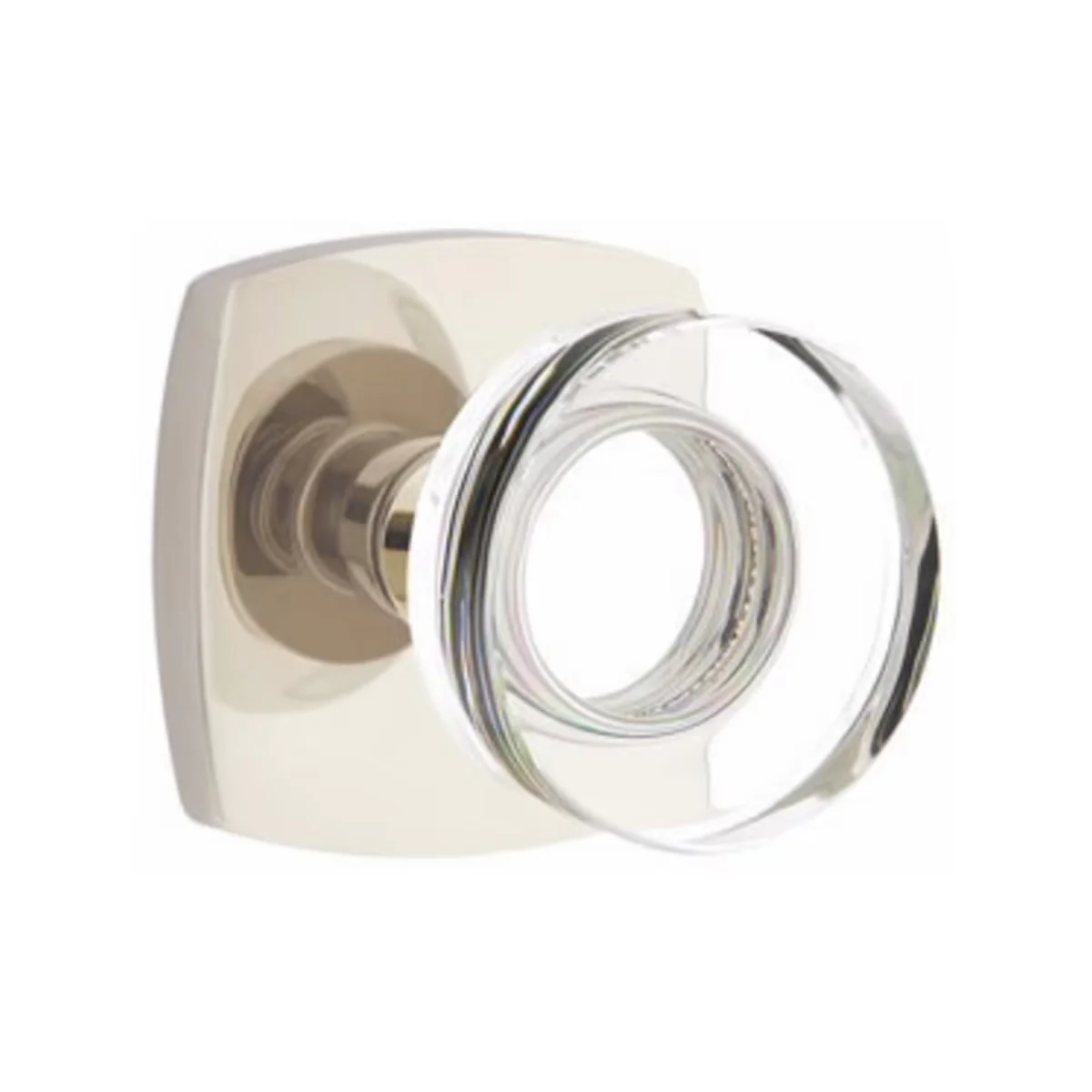 MODERN DISC GLASS (MDC) DUMMY (PAIR) KNOB - Omega Custom Fabrication LLC