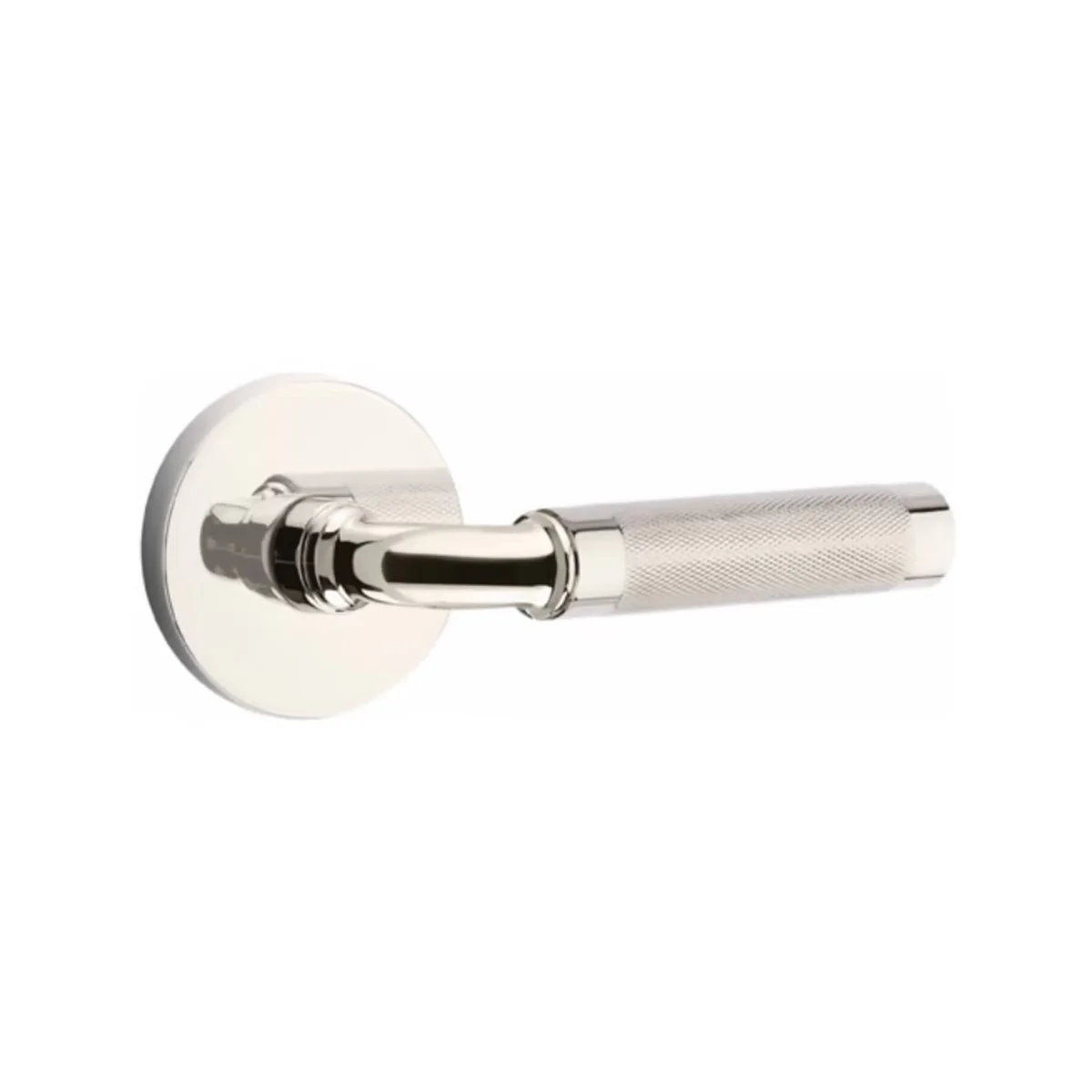 R-BAR KNURLED (RA.KN) PASSAGE (HALL/CLOSET) LEVER WITH 2-3/8