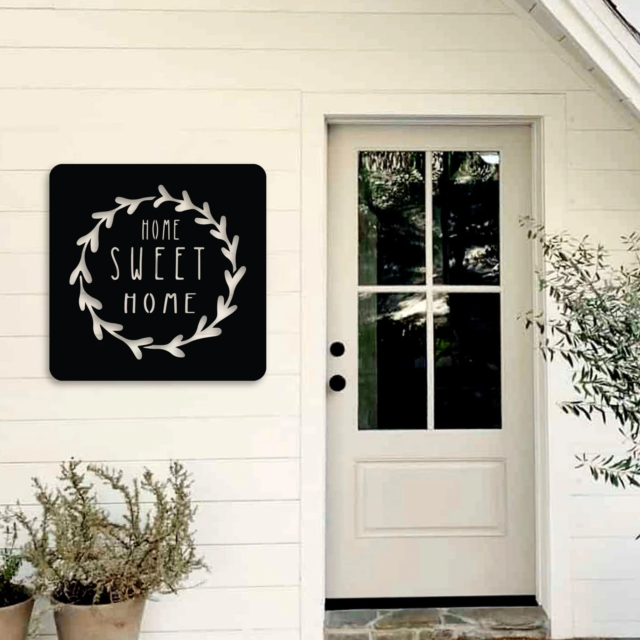 Home Sweet Home Metal Sign - Omega Custom Fabrication LLC