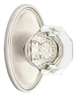 OLD TOWN GLASS (OT) PRIVACY (BED/BATH) KNOB WITH 2-3/8