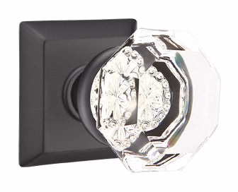OLD TOWN GLASS (OT) PASSAGE (HALL/CLOSET) KNOB WITH 2-3/8