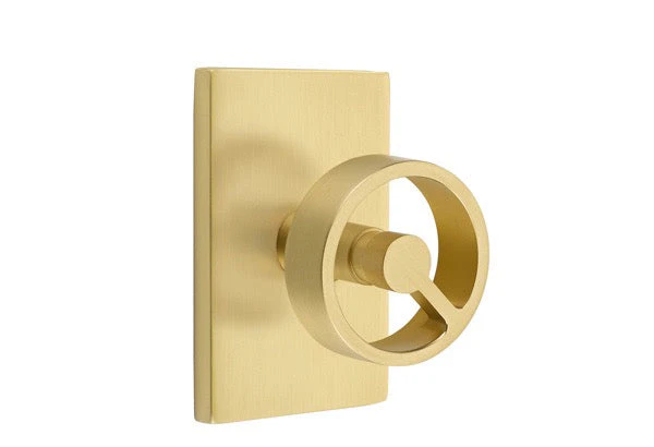 SPOKE (SPK) PRIVACY (BED/BATH) KNOB WITH 2-3/8