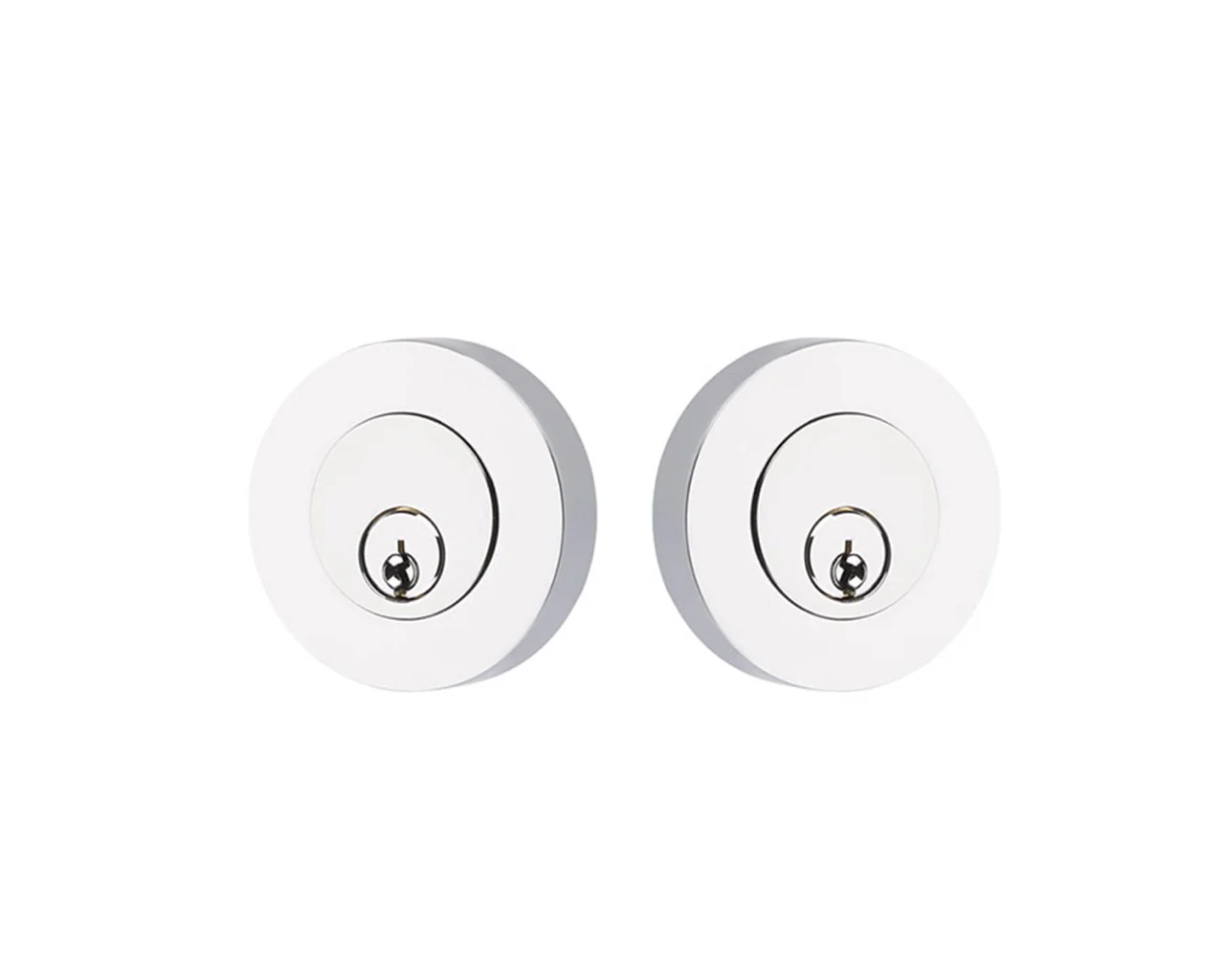MODERN DISC DEADBOLT WITH 2-3/8