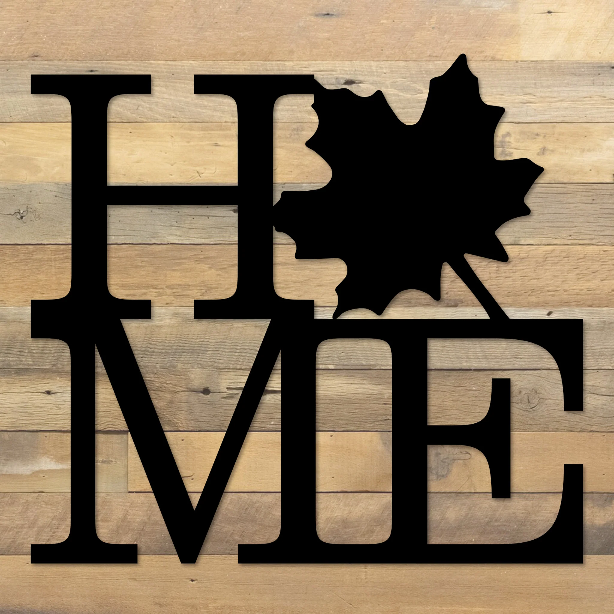 Home - Fall Leaf Metal Wall Art - Omega Custom Fabrication LLC