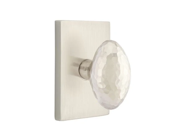 HAMMERED EGG (HE) PASSAGE (HALL/CLOSET) KNOB WITH 2-3/8