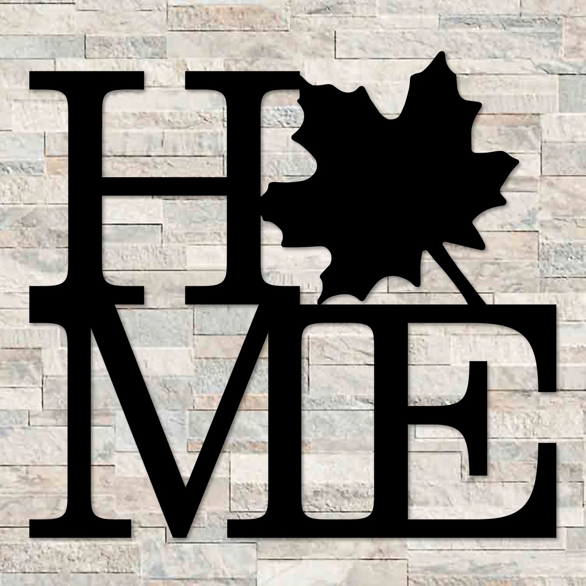 Home - Fall Leaf Metal Wall Art - Omega Custom Fabrication LLC